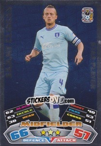 Cromo Sammy Clingan - NPower Championship 2011-2012. Match Attax n. 84 - Topps