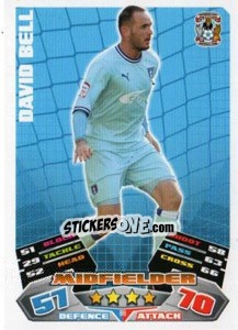 Cromo David Bell - NPower Championship 2011-2012. Match Attax - Topps