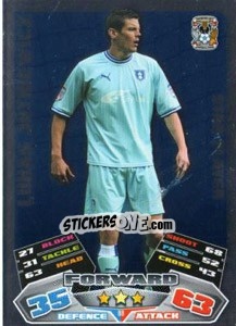 Figurina Lukas Jutkiewicz - NPower Championship 2011-2012. Match Attax n. 88 - Topps
