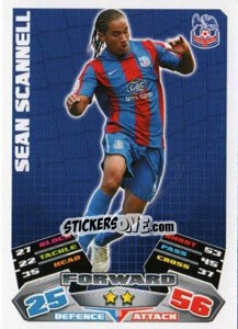 Sticker Sean Scannell - NPower Championship 2011-2012. Match Attax n. 99 - Topps