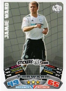 Sticker Jamie Ward - NPower Championship 2011-2012. Match Attax - Topps