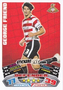 Cromo George Friend - NPower Championship 2011-2012. Match Attax - Topps