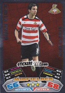Sticker Brian Stock - NPower Championship 2011-2012. Match Attax n. 118 - Topps