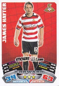 Sticker James Hayter - NPower Championship 2011-2012. Match Attax - Topps