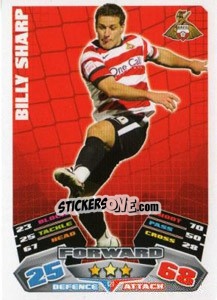 Sticker Billy Sharp - NPower Championship 2011-2012. Match Attax - Topps
