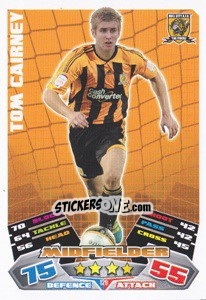 Sticker Tom Cairney - NPower Championship 2011-2012. Match Attax n. 129 - Topps