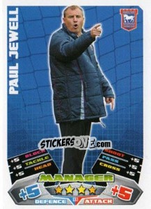 Sticker Paul Jewell - NPower Championship 2011-2012. Match Attax n. 133 - Topps