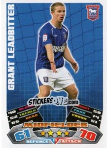 Figurina Grant Leadbitter - NPower Championship 2011-2012. Match Attax - Topps