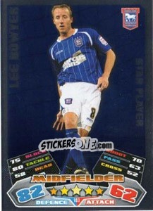 Sticker Lee Bowyer - NPower Championship 2011-2012. Match Attax - Topps