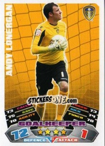 Sticker Andy Lonergan - NPower Championship 2011-2012. Match Attax - Topps