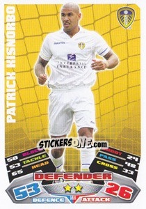 Sticker Patrick Kisnorbo - NPower Championship 2011-2012. Match Attax - Topps