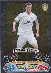 Figurina Jonny Howson - NPower Championship 2011-2012. Match Attax n. 149 - Topps