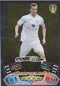 Sticker Jonny Howson - NPower Championship 2011-2012. Match Attax - Topps