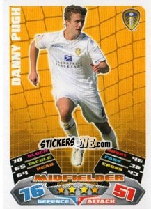 Sticker Danny Pugh - NPower Championship 2011-2012. Match Attax n. 151 - Topps
