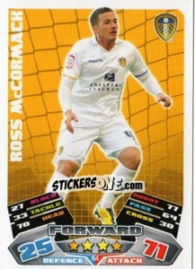 Sticker Ross McCormack - NPower Championship 2011-2012. Match Attax n. 154 - Topps