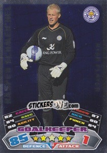 Sticker Kasper Schmeichel - NPower Championship 2011-2012. Match Attax n. 156 - Topps