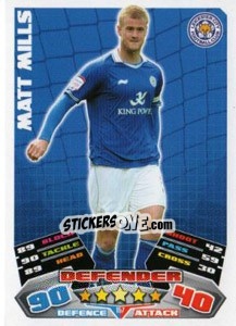 Figurina Matt Mills - NPower Championship 2011-2012. Match Attax - Topps