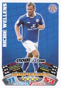 Cromo Rickie Wellens - NPower Championship 2011-2012. Match Attax - Topps