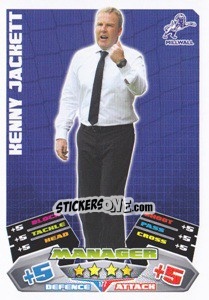 Figurina Kenny Jackett - NPower Championship 2011-2012. Match Attax n. 177 - Topps