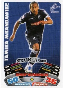 Sticker Tamika Mhandawire - NPower Championship 2011-2012. Match Attax - Topps