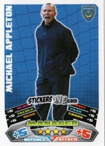 Cromo Michael Appleton - NPower Championship 2011-2012. Match Attax n. 210 - Topps