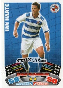 Sticker Ian Harte - NPower Championship 2011-2012. Match Attax n. 224 - Topps
