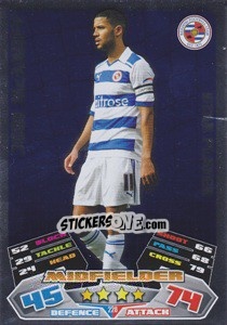 Sticker Jobi McAnuff - NPower Championship 2011-2012. Match Attax n. 228 - Topps