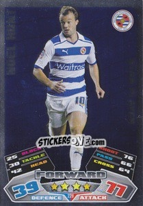 Sticker Noel Hunt - NPower Championship 2011-2012. Match Attax n. 229 - Topps