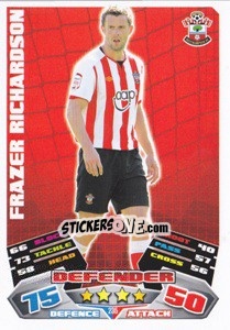Sticker Frazer Richardson - NPower Championship 2011-2012. Match Attax n. 235 - Topps