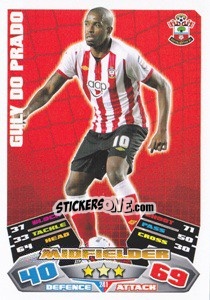 Sticker Guly Do Prado - NPower Championship 2011-2012. Match Attax - Topps