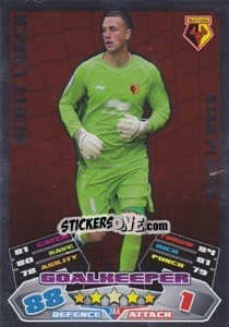 Sticker Scott Loach - NPower Championship 2011-2012. Match Attax n. 244 - Topps