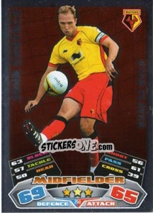 Sticker John Eustace - NPower Championship 2011-2012. Match Attax - Topps