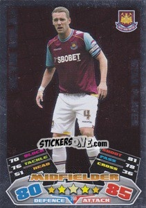 Sticker Kevin Nolan - NPower Championship 2011-2012. Match Attax n. 260 - Topps