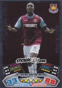 Cromo Carlton Cole - NPower Championship 2011-2012. Match Attax - Topps