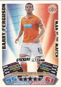 Sticker Barry Ferguson - NPower Championship 2011-2012. Match Attax n. 267 - Topps