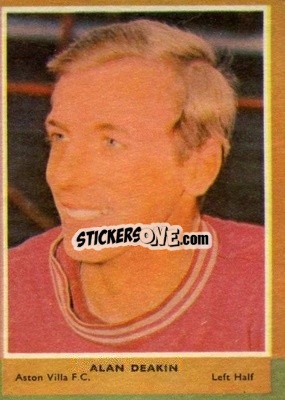 Sticker Alan Deakin - Footballers 1964-1965
 - A&BC