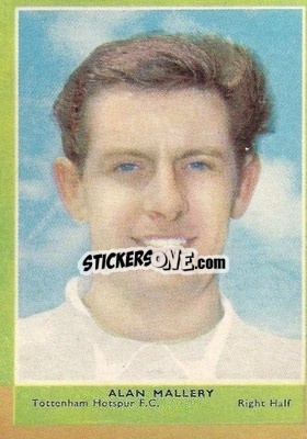 Sticker Alan Mullery - Footballers 1964-1965
 - A&BC