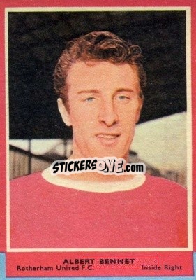 Sticker Albert Bennett - Footballers 1964-1965
 - A&BC