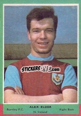 Sticker Alex Elder - Footballers 1964-1965
 - A&BC