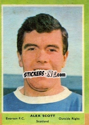 Sticker Alex Scott - Footballers 1964-1965
 - A&BC