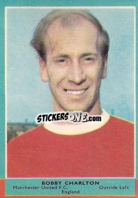 Sticker Bobby Charlton - Footballers 1964-1965
 - A&BC