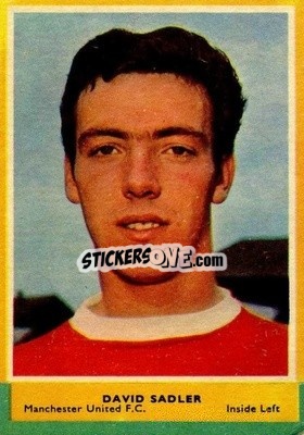 Sticker David Sadler - Footballers 1964-1965
 - A&BC