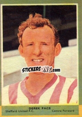 Sticker Derek Pace - Footballers 1964-1965
 - A&BC