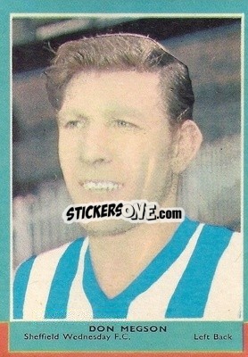 Sticker Don Megson - Footballers 1964-1965
 - A&BC