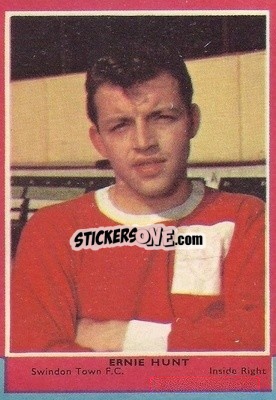 Sticker Ernie Hunt - Footballers 1964-1965
 - A&BC