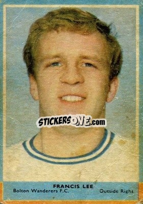 Sticker Francis Lee - Footballers 1964-1965
 - A&BC
