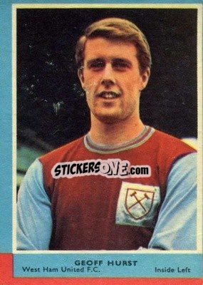 Sticker Geoff Hurst - Footballers 1964-1965
 - A&BC