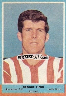 Sticker George Herd - Footballers 1964-1965
 - A&BC