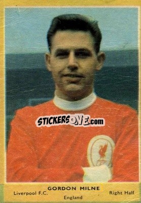 Sticker Gordon Milne - Footballers 1964-1965
 - A&BC