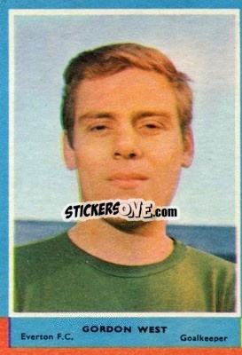 Sticker Gordon West - Footballers 1964-1965
 - A&BC